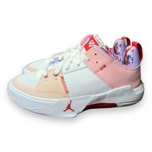 Jordan One Take 5 Womens/Kids White Pink Lavender Red FQ3102-100